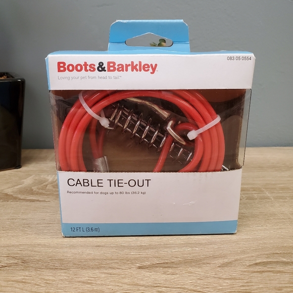 Weight tide-out cable 12 ft M boots & Barkley